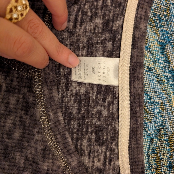 Gray Mickey Mouse Pajama Set - Picture 8 of 9